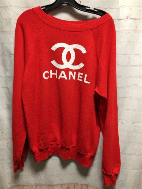 vintage bootleg chanel crewneck|Chanel Bootleg Crew.